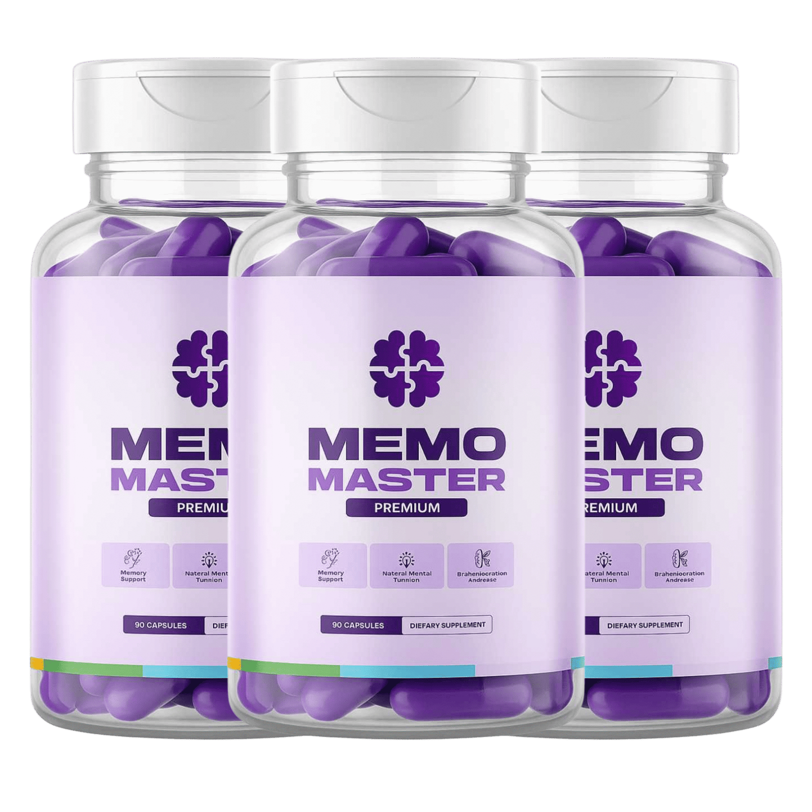 MemoMaster – 3 Bottles